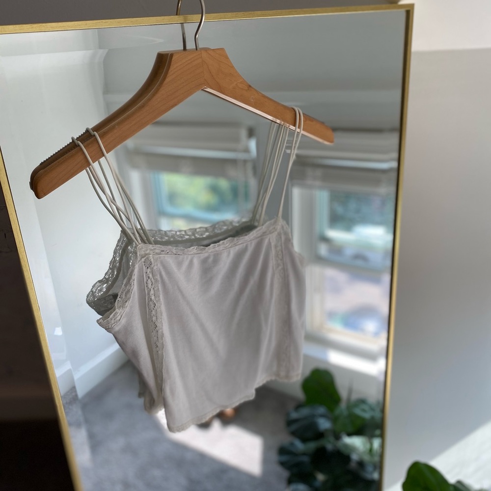 White tank top